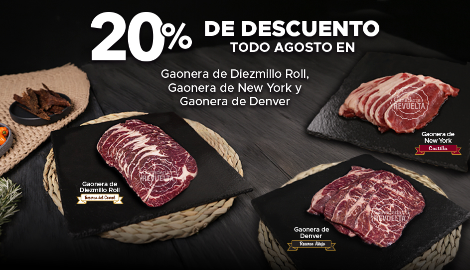 Promo agosto 2026 - Gaoneras seleccionadas